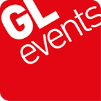 Logo GL events partenaire du festival Reborn Fest 2025 à Lyon